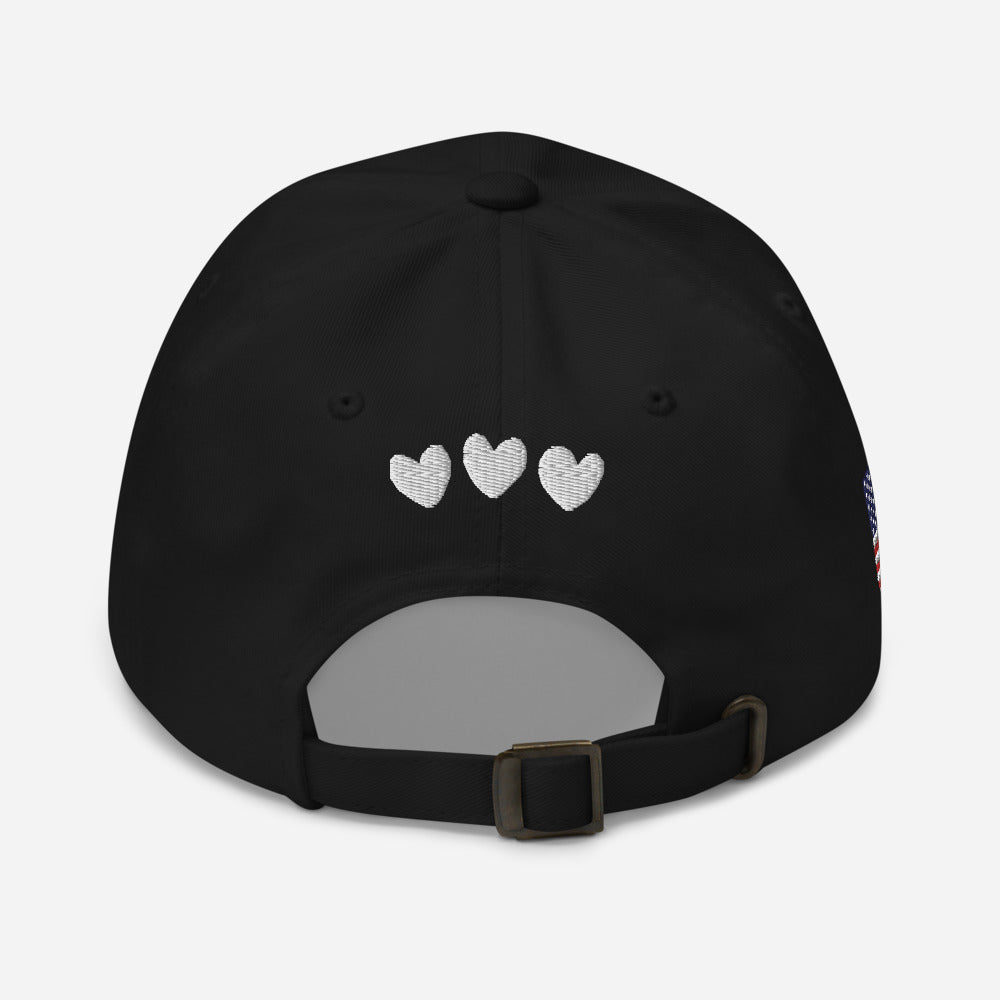 American flag Dad hat