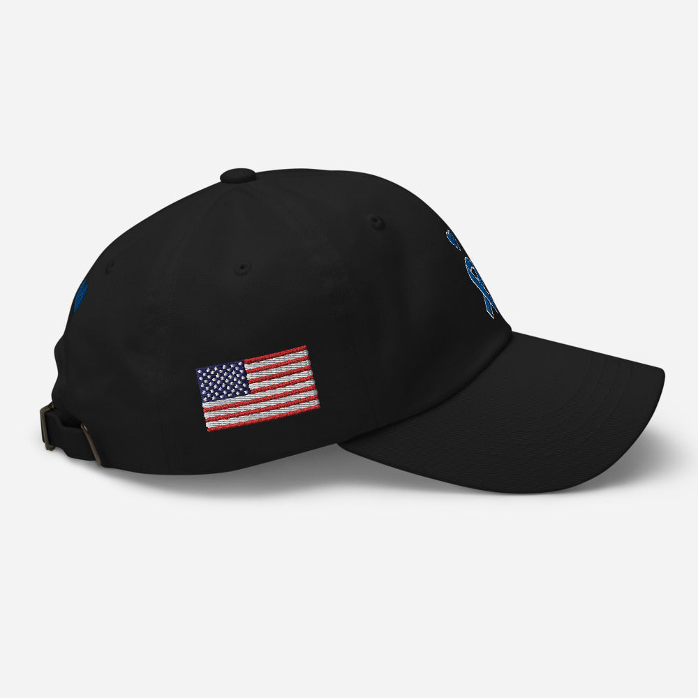 American flag Dad hat