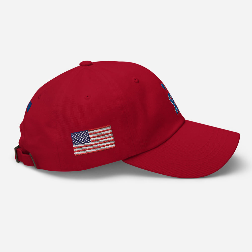 American flag Dad hat