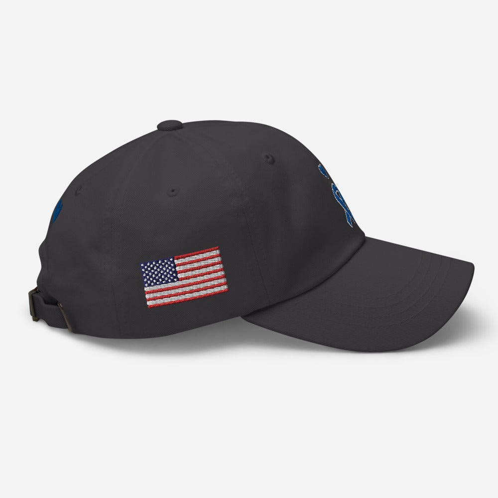 American flag Dad hat
