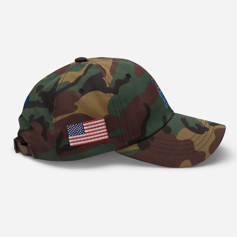 American flag Dad hat