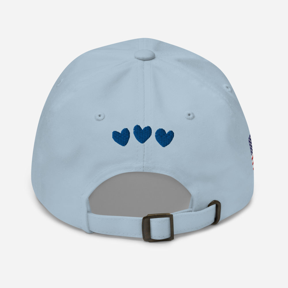 American flag Dad hat
