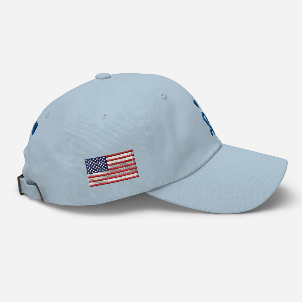 American flag Dad hat