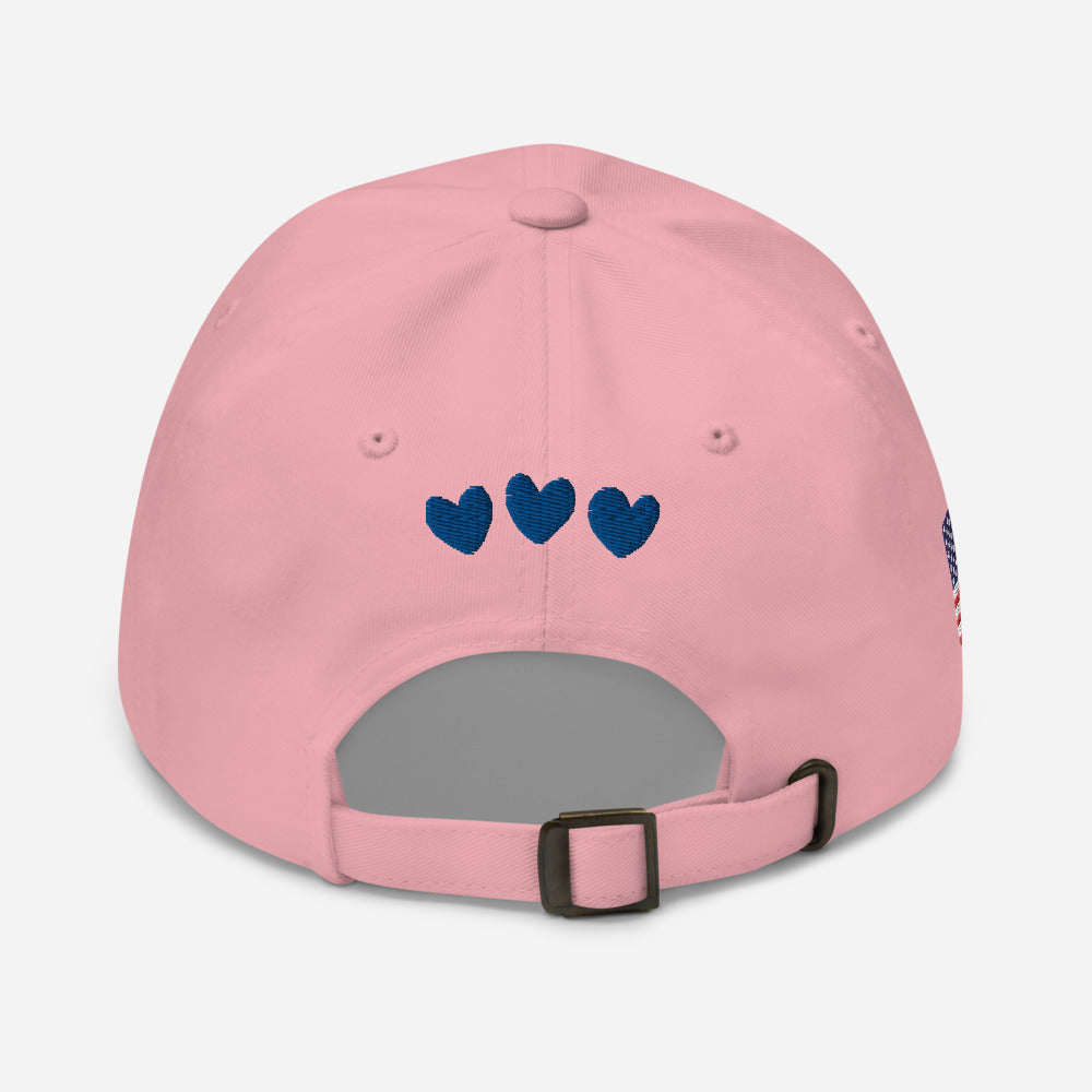 American flag Dad hat