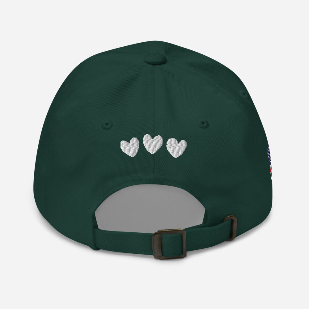 American flag Dad hat