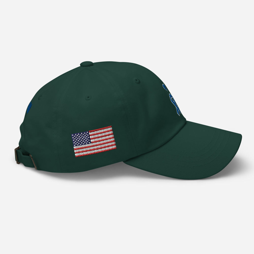 American flag Dad hat