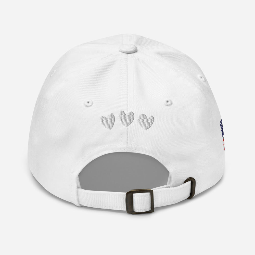 American flag Dad hat